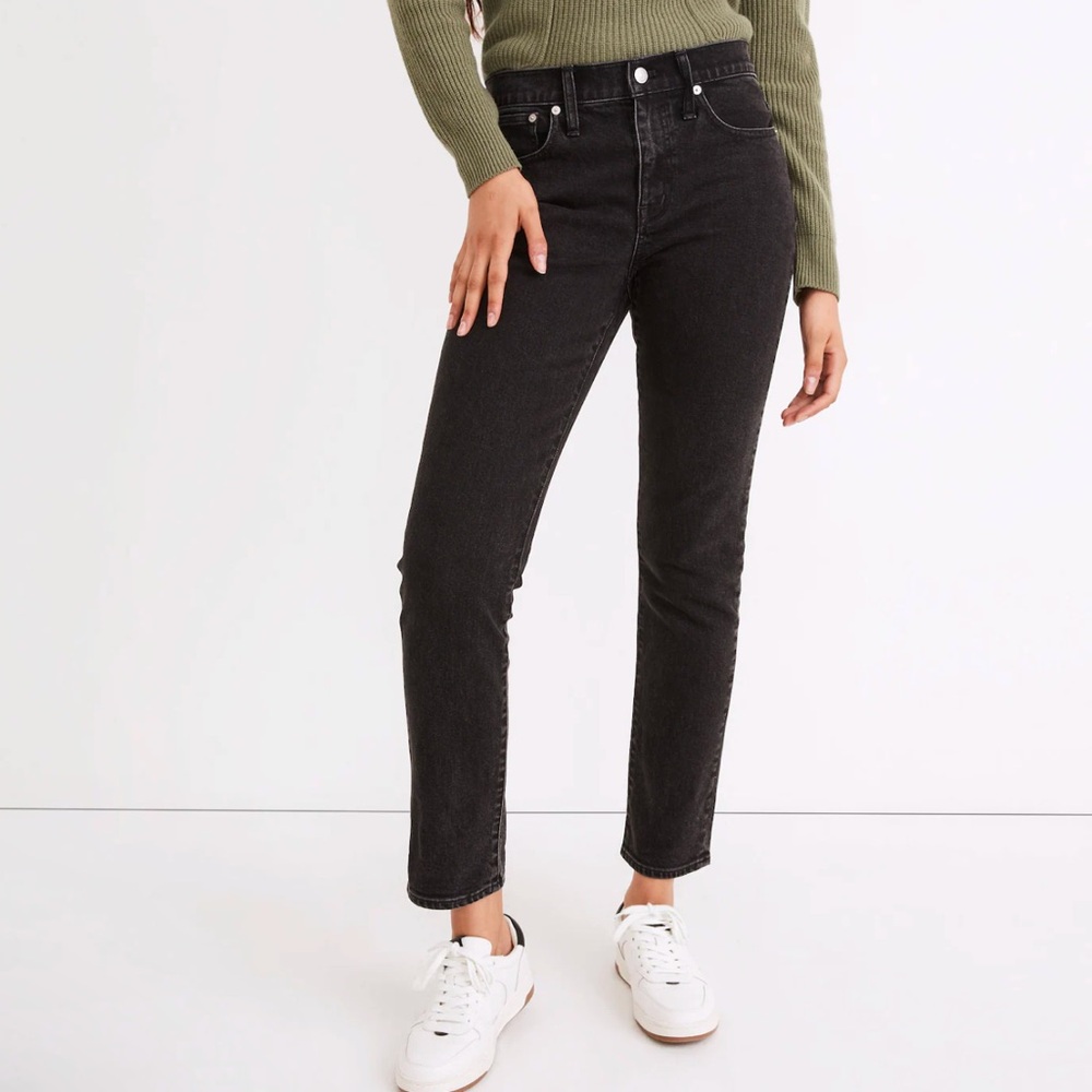 EUC Madewell Tomboy Straight Jeans in Lunar Wash Size 28